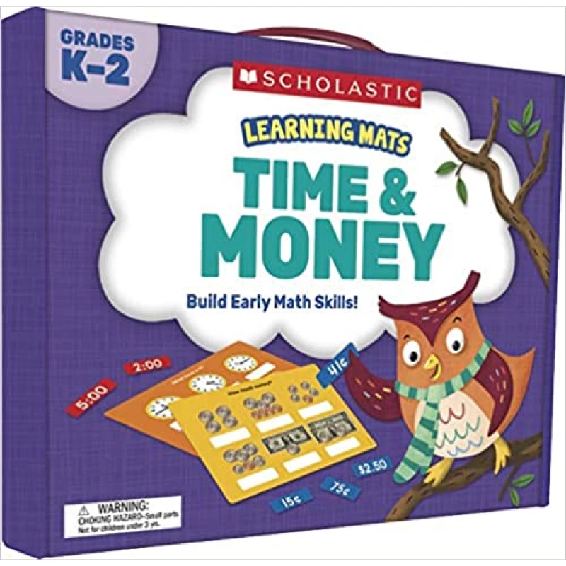 Scholastic Learning Mats: Time & Money - سكولاستيك
