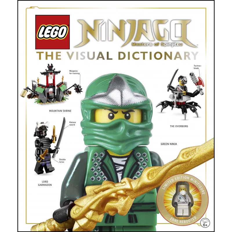 LEGO (R) Ninjago The Visual Dictionary : Includes Zane Rebooted Minifigure - ليجو