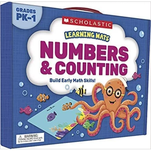 Scholastic Learning Mats: Numbers & Counting-Paperback Scholastic Learning Mats: Numbers & Counting-Paperback