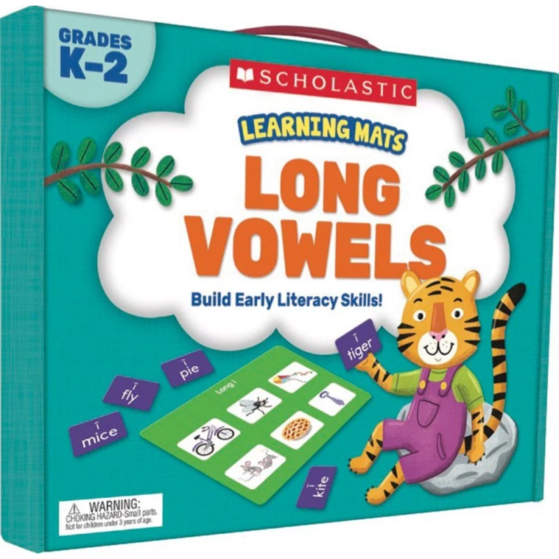 Scholastic  Learning Mats: Long Vowels - سكولاستيك