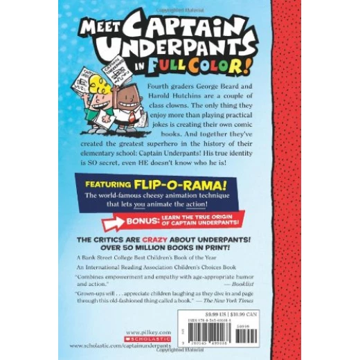 Scholastic The Adventures of Captain Underpants: Color Edition - سكولاستيك - Image 2
