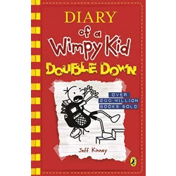 Diary of a Wimpy Kid Double Down Book 11: Hilarious Illustrated Novel for Kids 8-12 by Jeff Kinney, Global Bestseller Series for Children, Engaging Story
