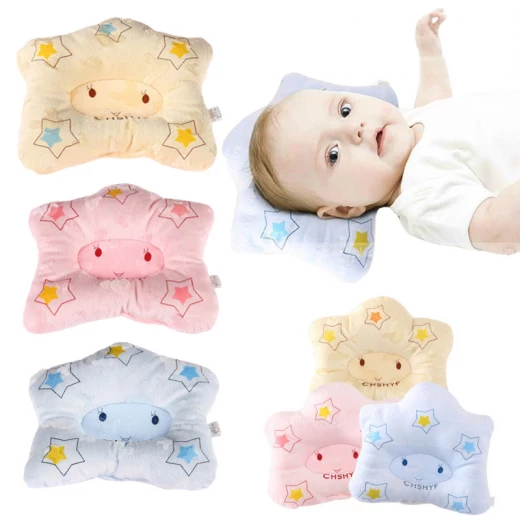 Soft Cotton Baby Pillow - Chshyf - Pink - Image 2