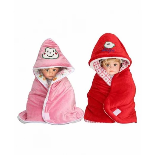 Soft Wrapper - Baby Blanket for Babies - Pink - Image 2
