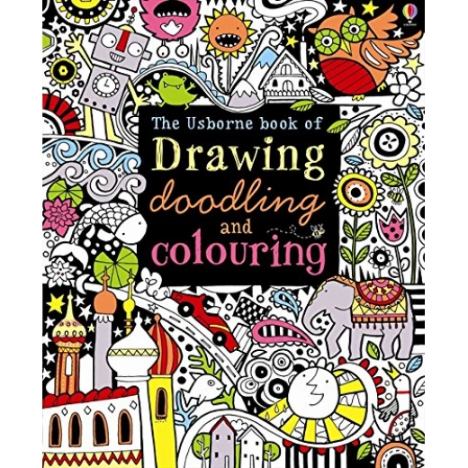 Usborne Drawing Doodling And Colouring Book Usborne Drawing Doodling And Colouring Book