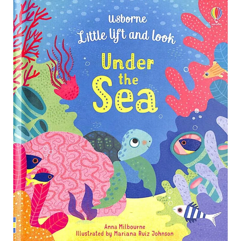 Usborne Little Lift and Look Under the Sea - يو إس بورن