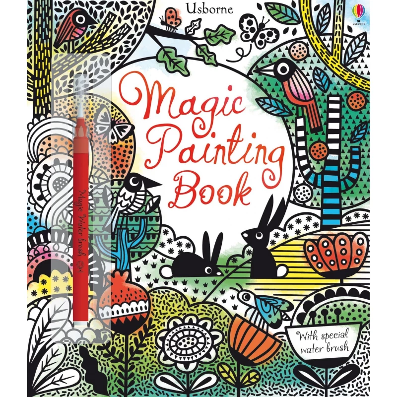 Usborne Magic Painting Book - يو إس بورن