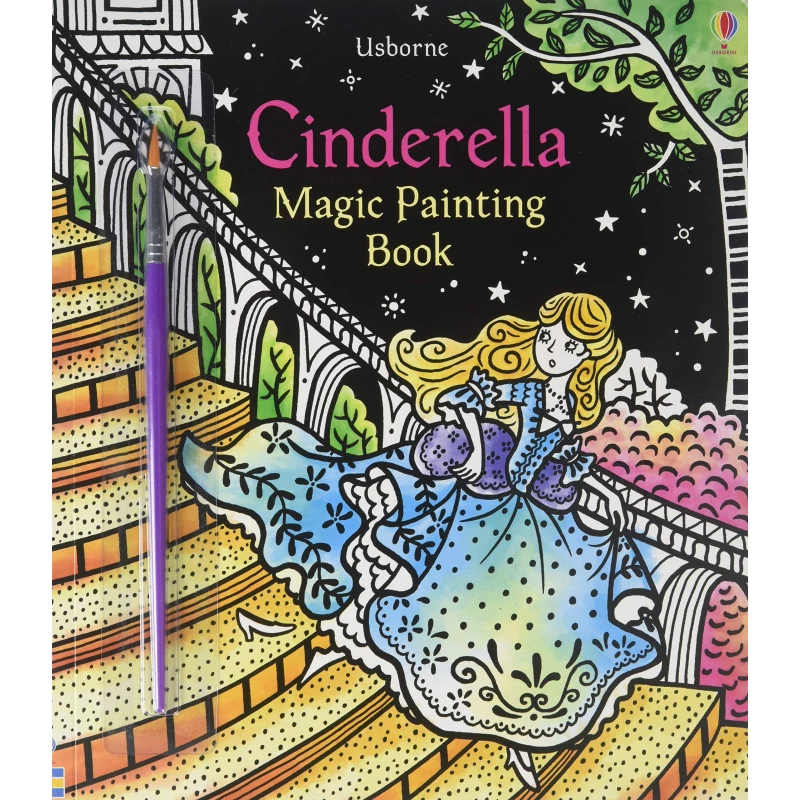 Usborne Magic Painting Cinderella - يو إس بورن