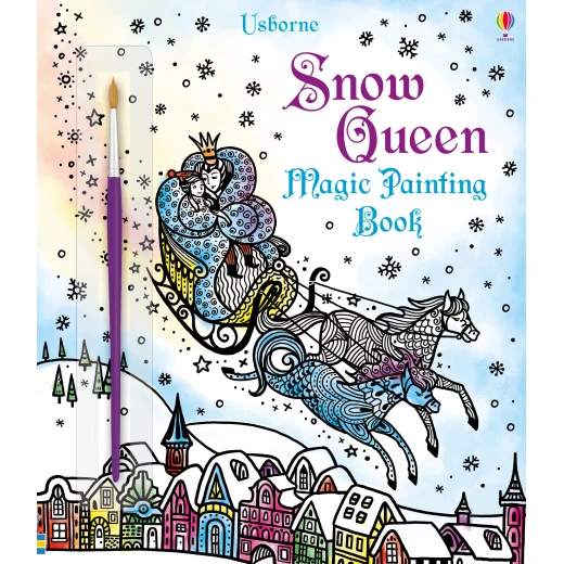 Usborne Snow Queen Magic Painting Book