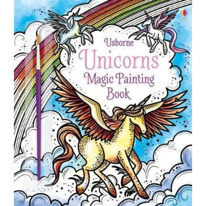 Usborne Magic Painting Unicorns - يو إس بورن
