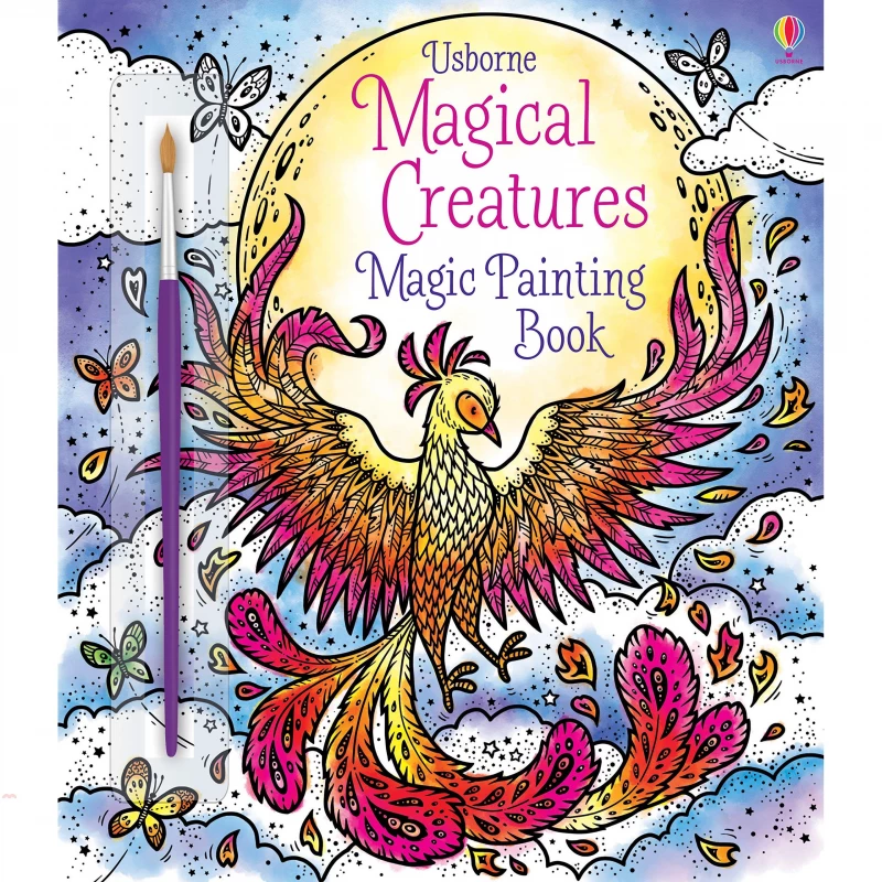 Usborne Magical Creatures Magic Painting Book - يو إس بورن