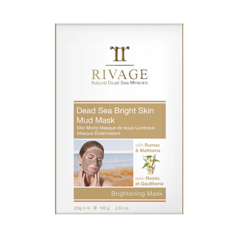 Rivage Dead Sea Bright Skin Mud Mask - 100 ml - Rivage