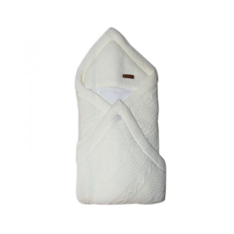 Baby Swaddle Blanket, White