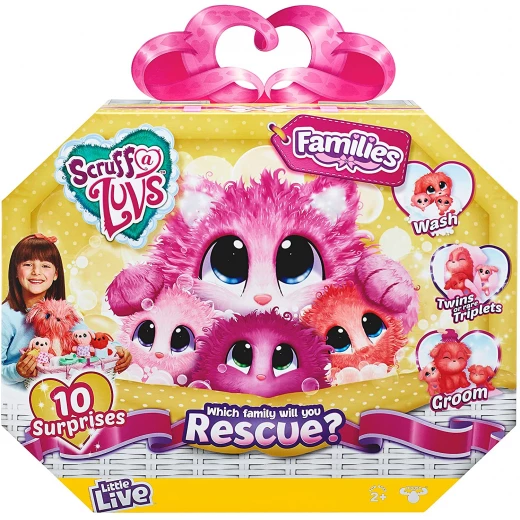Little Live Scruff a Luvs Surprise Rescue Pet Soft Toy - Families Little Live Scruff a Luvs Surprise Rescue Pet Soft Toy - Families