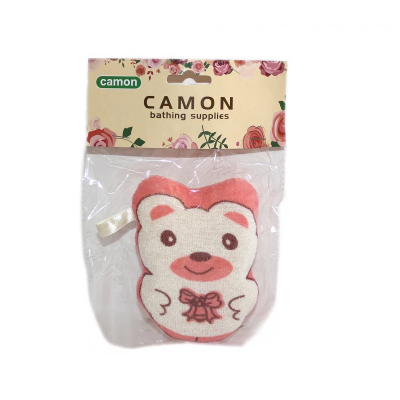 Baby Bath Sponge   -Pink