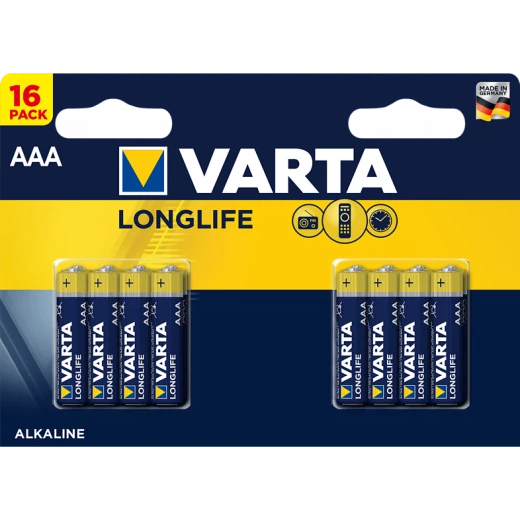 Varta Batteri Longlife AAA 16-pak Varta Batteri Longlife AAA 16-pak