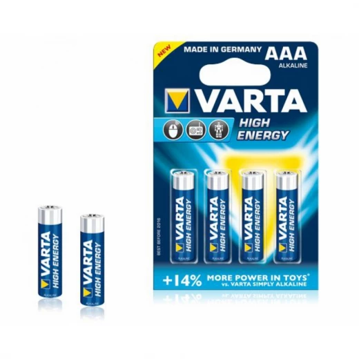 VARTA Alcaline Battery AAA (4 pcs) VARTA Alcaline Battery AAA (4 pcs)