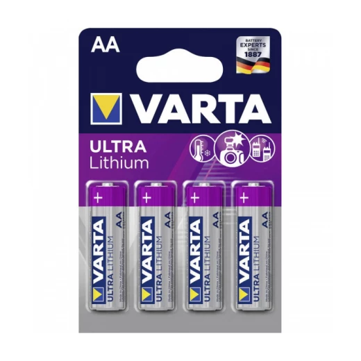 Varta 4 Aa 1.5v Ultra Lithium Batteries Varta 4 Aa 1.5v Ultra Lithium Batteries
