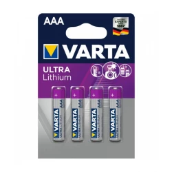 Varta 4 Batteries Aaa 1.5v Ultra Lithium