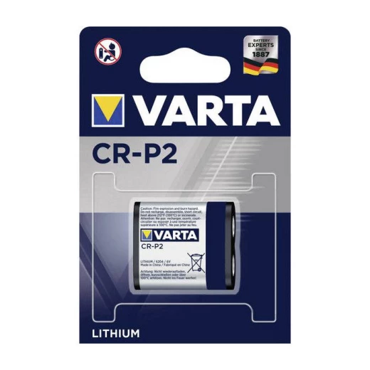 VARTA CR-P2 - 223 6Volts lithium battery VARTA CR-P2 - 223 6Volts lithium battery