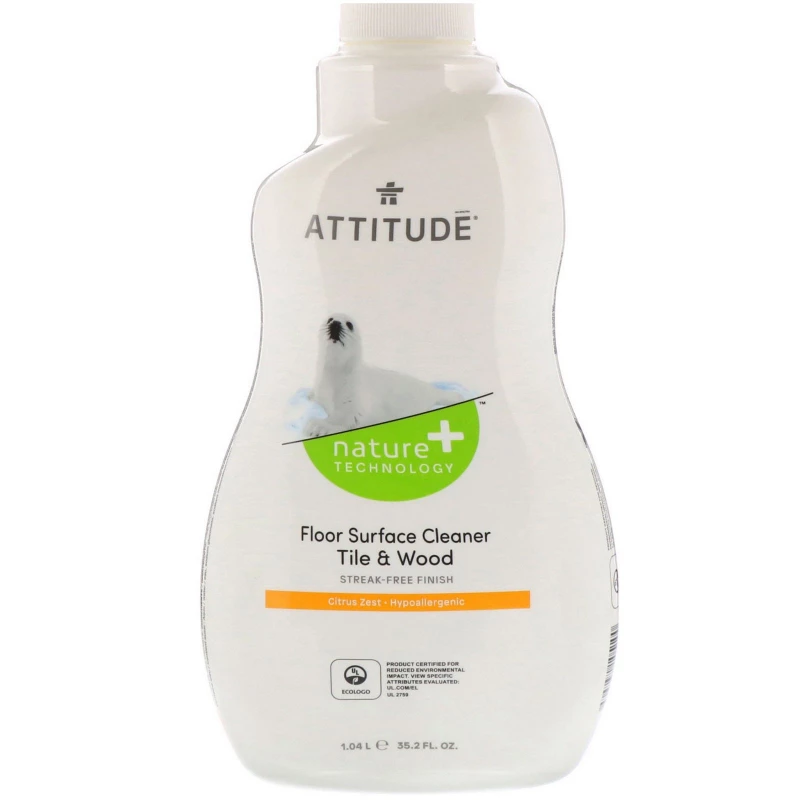 ATTITUDE Floor Surfaces Tiles & Wood Cleaner - ATTITUDE
