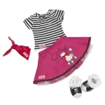 Our Generation Regular Outfit Poodle Skirt Bop Til You Drop Outfit - أور جيناريشن