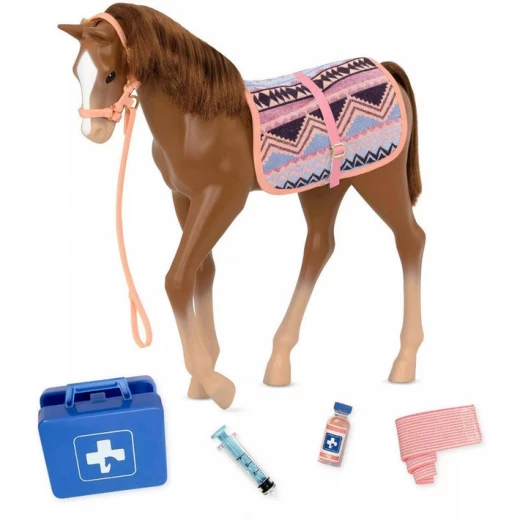 Our Generation Caramelle Chestnut Foal - أور جيناريشن - Image 2