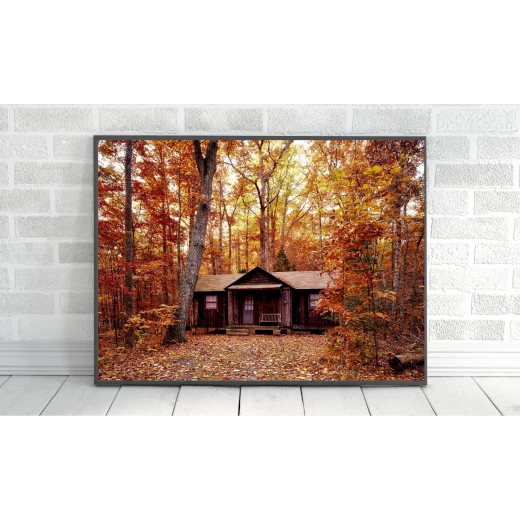 ExtraOrdinary Decorative Wood Framed Wall Art Prints, Mix Fall Posters, A3 size