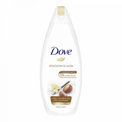 Dove Purely Pampering Shea Butter and Vanilla Body wash 500 ml Dove Purely Pampering Shea Butter and Vanilla Body wash 500 ml