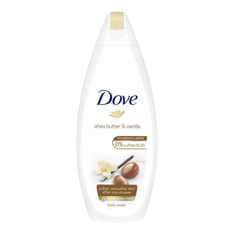 Dove Purely Pampering Shea Butter and Vanilla  Body wash 500 ml - دوف