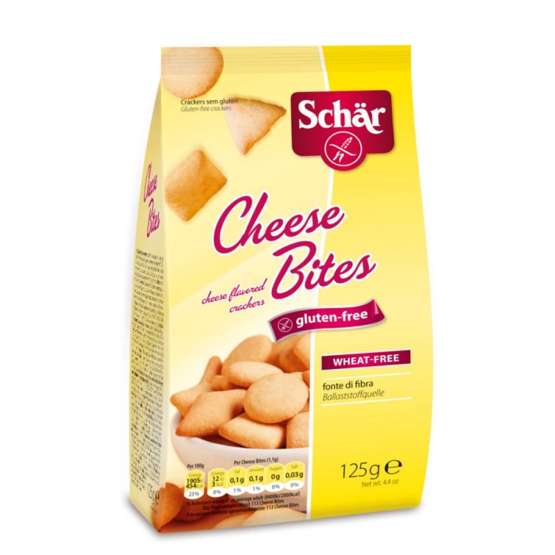 Schr Gluten Free Cheese Bites (125 Gram) - شار