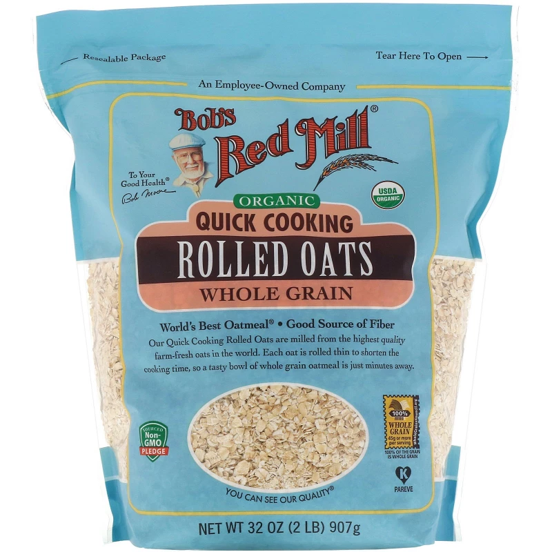 Bob's Red Mill Instant Rolled Oats (907 Gram) - بوبز ريد ميل