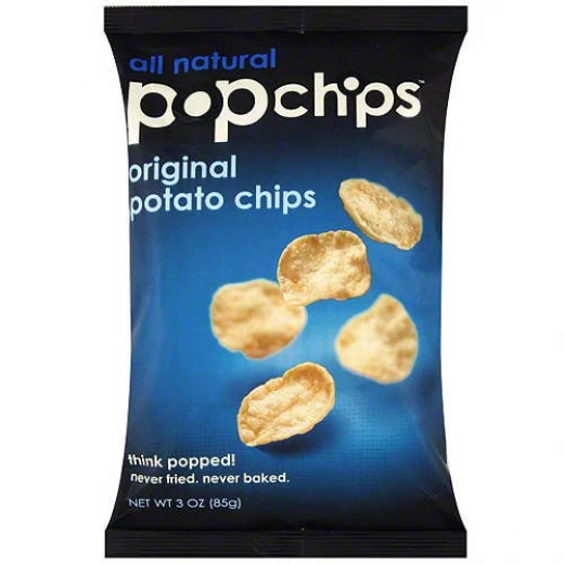 Pop Chips Gluten Free Chips Original Potato 23g Pop Chips Gluten Free Chips Original Potato 23g