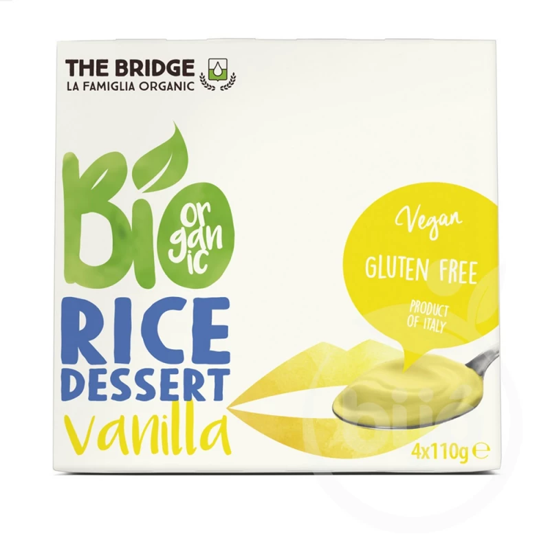 The Bridge Brazil Rice Dessert Vanilla 440g - ذا بريدج بيو