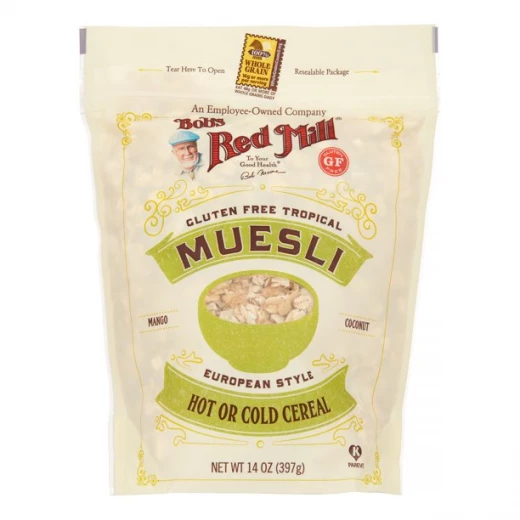 Bob's Red Mill Gluten Free Tropical Muesli, 397 g Bob's Red Mill Gluten Free Tropical Muesli, 397 g