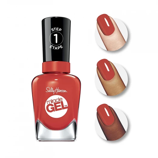 Sally Hansen -Miracle Gel -Redgy -0.5 -fl oz Sally Hansen -Miracle Gel -Redgy -0.5 -fl oz