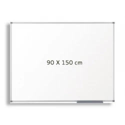 سبورة بيضاء - 90 سم × 150 سم + 1 ممحاة مجانية + قلم سبورة بيضاء