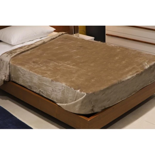 NOVA Velour Blanket Doux King Taupe