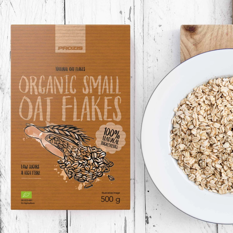 Probios Organic Oat Flakes - Small Flakes 500 g - بروبيوس
