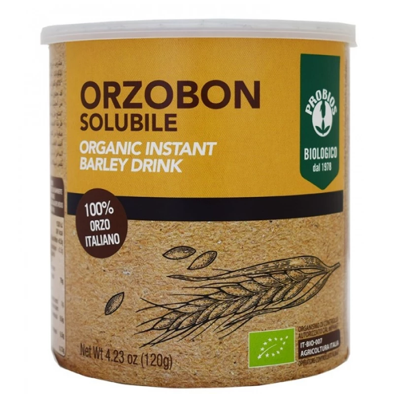 Probios Organic Italian Instant Barley Drink 120g - بروبيوس