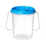 Sistema Drink cup with lid and spout 250 ml Blue - سيستما