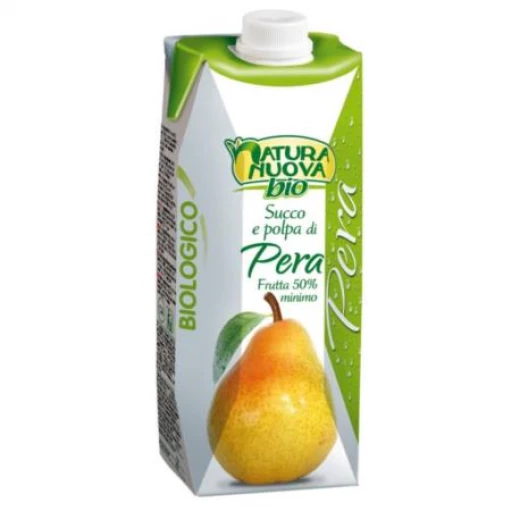 Natura Nouva Organic Pear Nectar Juice (750ml) - ناتشورا نوفا - Image 2