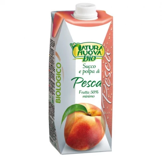 Natura Nouva Organic Peach Nectar Juice (750ml) Natura Nouva Organic Peach Nectar Juice (750ml)