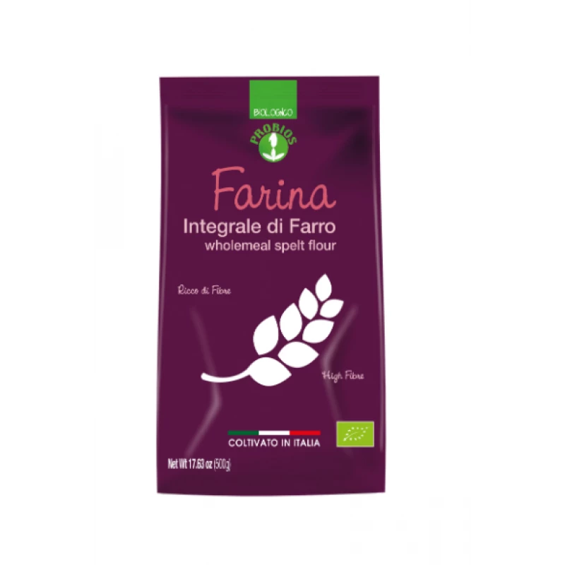 Probios Organic Whole Spelt Flour 500g - بروبيوس