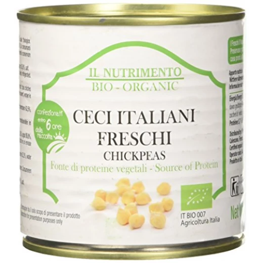 IL Nutrimento Organic Chickpeas in Water 400g IL Nutrimento Organic Chickpeas in Water 400g