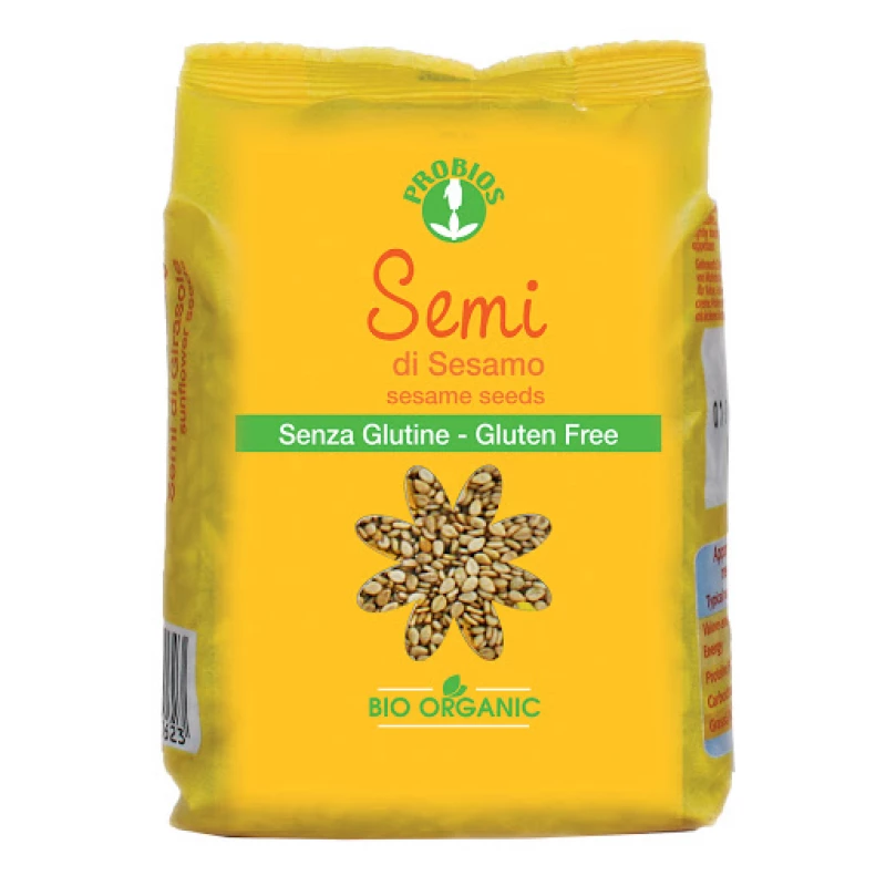 Probios Organic Natural Sesame Seeds 300g - بروبيوس