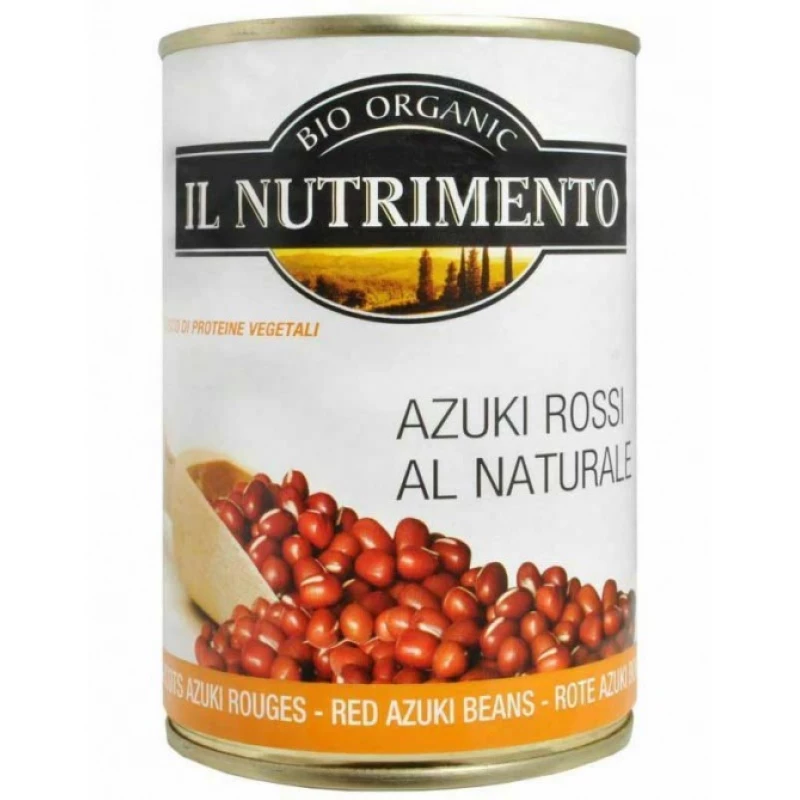 IL Nutrimento Organic Red Azuki Beans 400g - إل نيوتريمينتو