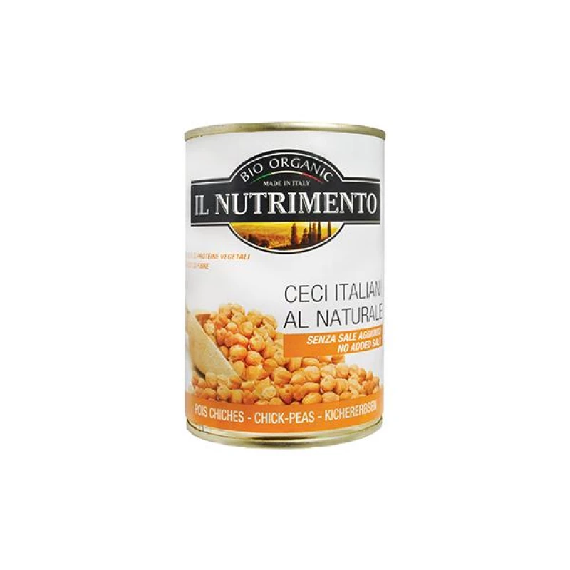 IL Nutrimento Organic Chickpeas in Water 400g - IL Nutrimento