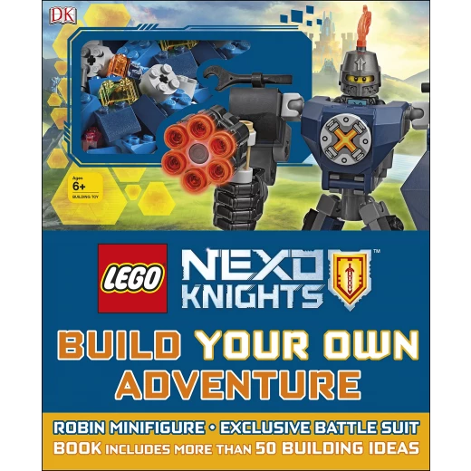 Lego Nexo Knights Build Your Own Adventure : With Minifigure And Exclusive Model Lego Nexo Knights Build Your Own Adventure : With Minifigure And Exclusive Model