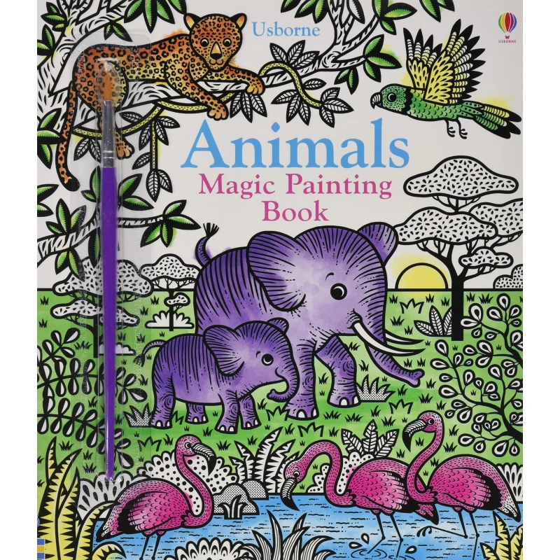 Usborne: Magic painting animals - يو إس بورن